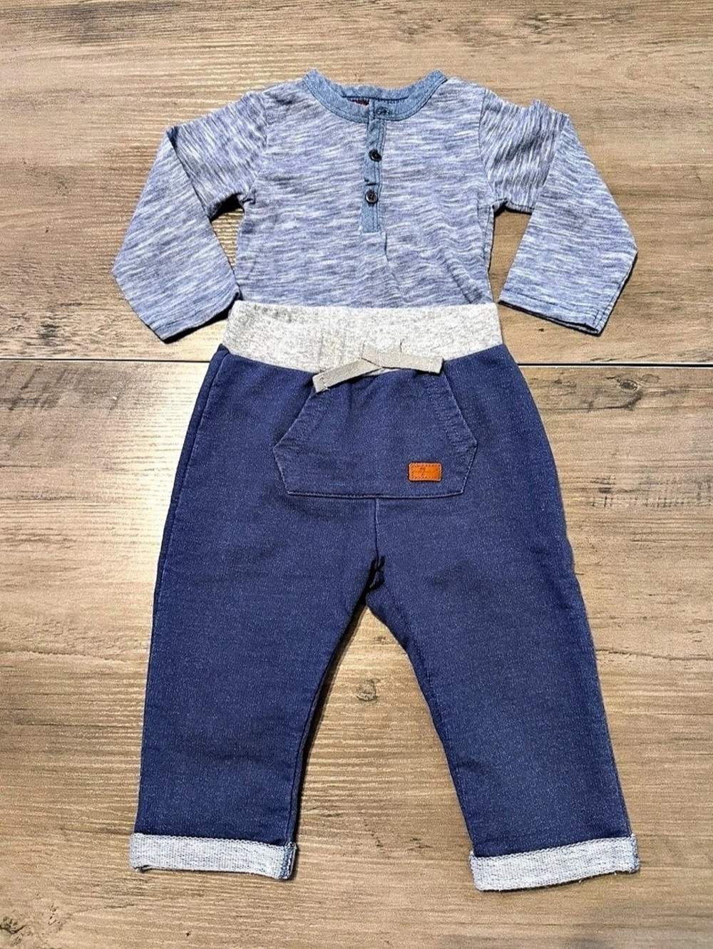 7 For All Mankind Baby 2 Piece Outfit- Size 3-6 Months